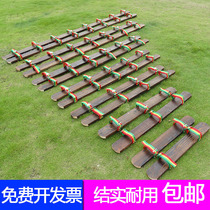 In the same boat shoes pair of three foot wooden boards shoe working together dry dragon boat folk fun sports race walking board shoes
