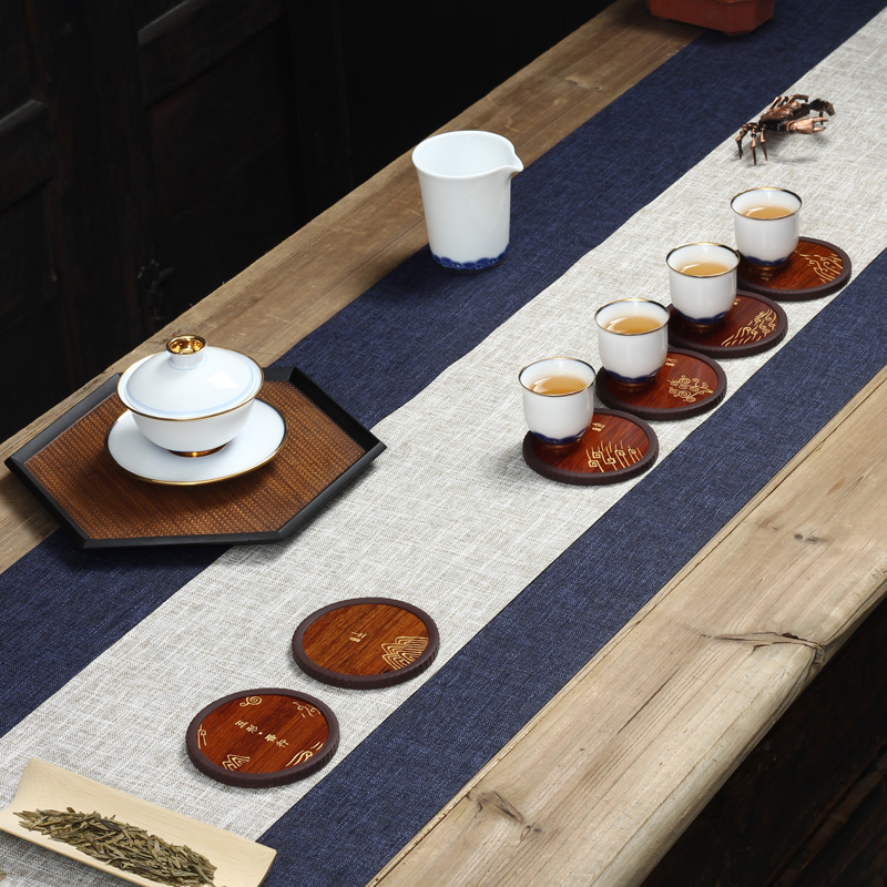 To the as porcelain and moving coasters tea bamboo mat zen ideas insulation prevent hot cup kung fu tea accessories