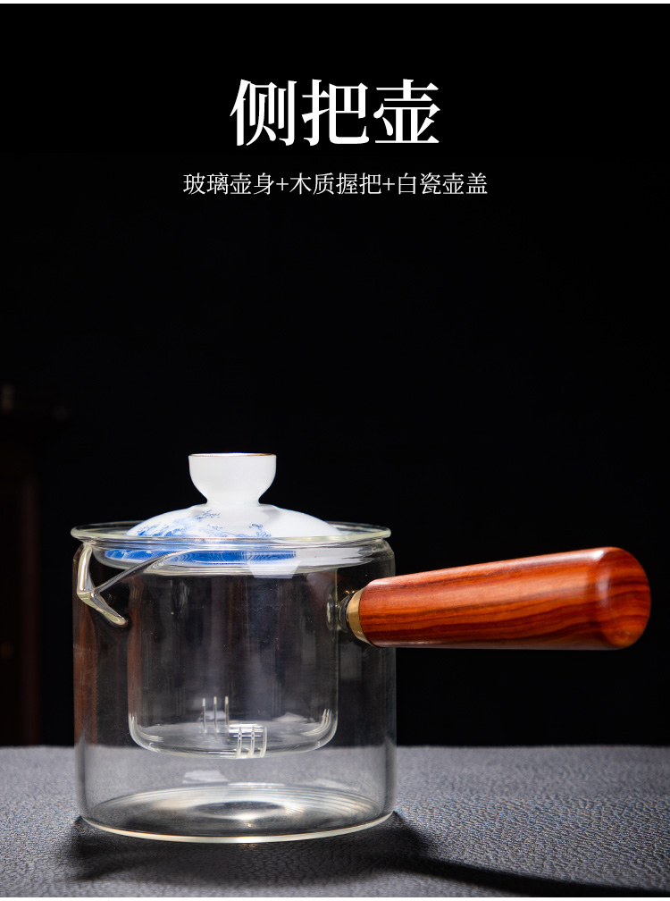 Electric TaoLu boiling tea ware glass kung fu tea, black tea pu 'er tea stove household Electric heating furnace'm suit the teapot