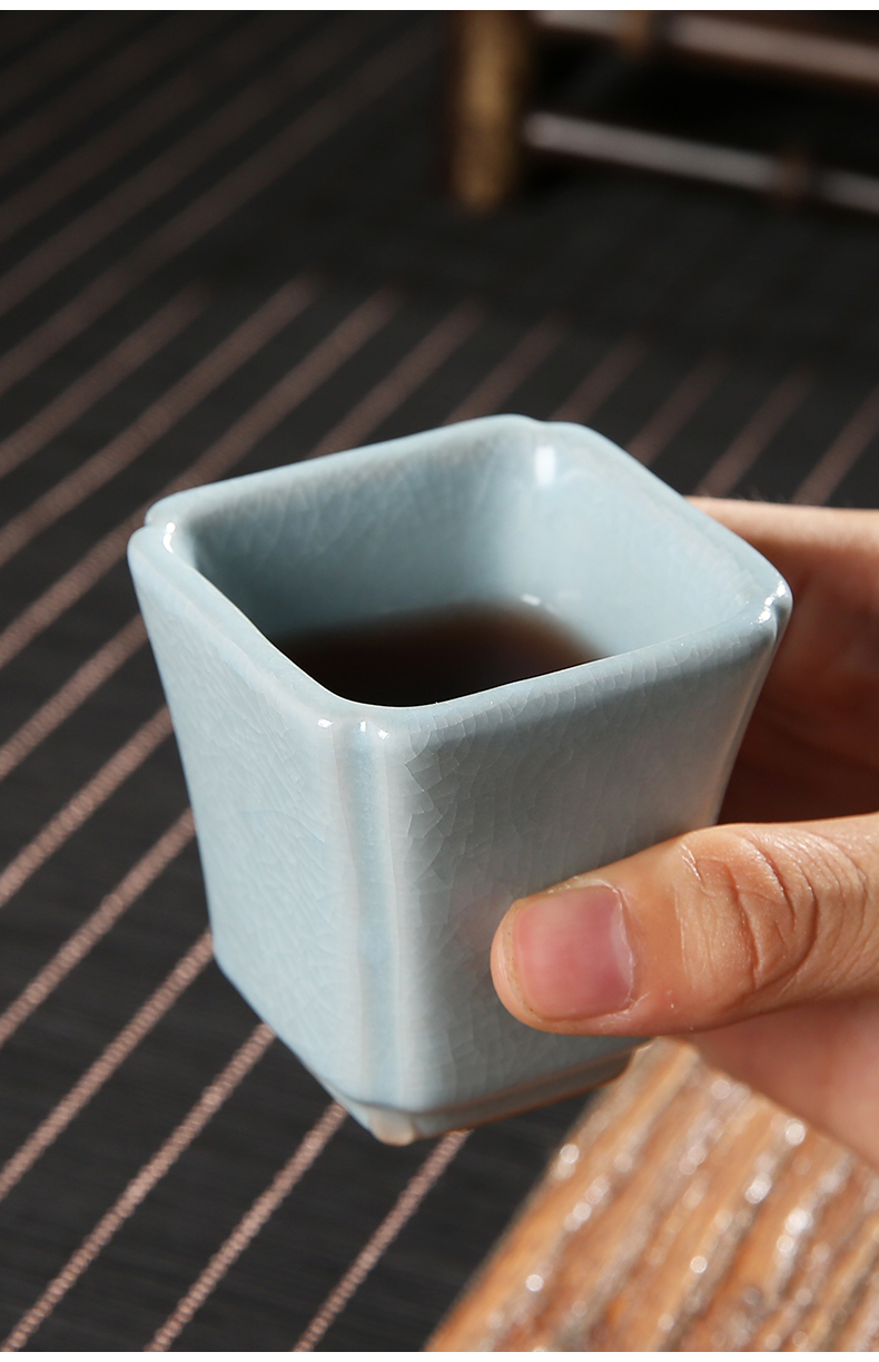Your up teacup cracked ice crack glaze sample tea cup kung fu tea set for its ehrs household ceramic masters cup of tea by hand