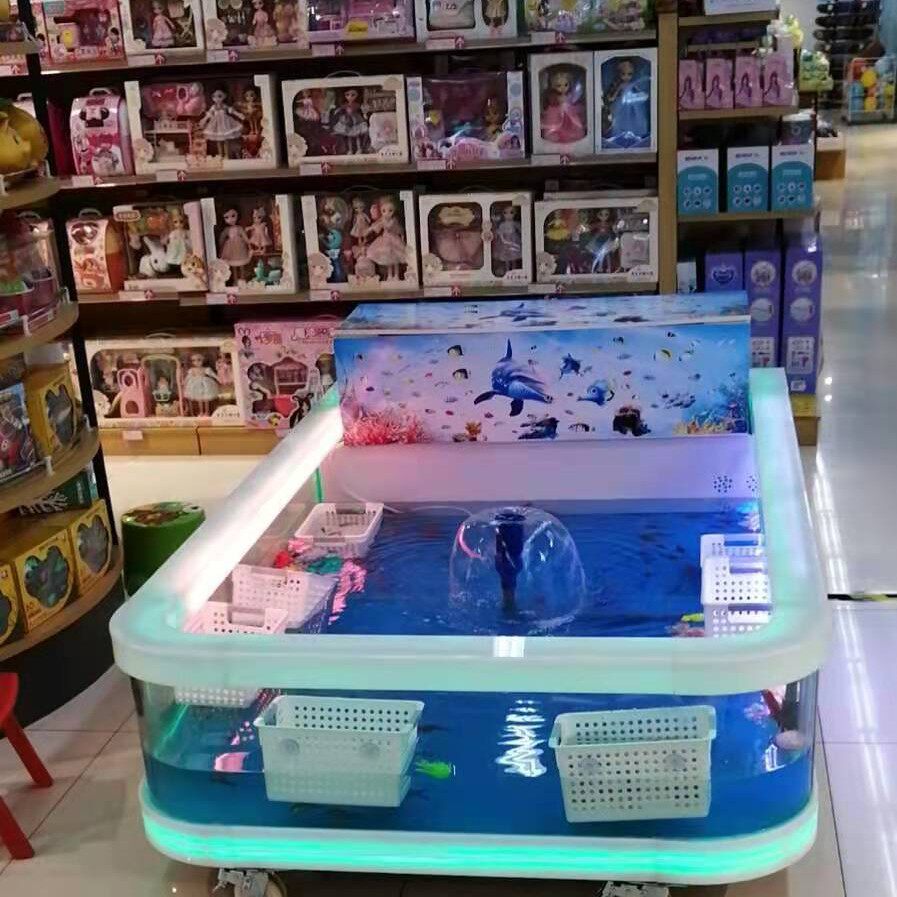 Children's fish pool Feed milk pool fish pond Children's park fish tank fish pool