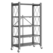 Best helper kitchen storage rack microwave oven installation-free floor-standing multi-layer multi-layer shelf folding shelf