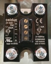 celduc SCB865600 2P50A solid state relay (SSR) SSR482HD50