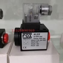 KLV55B Italian FOX pressure switch KLV59B KL55