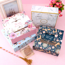 Mid-Autumn Festival mooncake egg yolk crisp packaging bag with holder Mung bean cake box bag cookie cranberry cookie box portable one