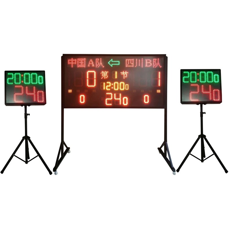 Basketball Electronic Scoreboard Basketball 24 s Timer Scooters Scooters Mobile Portable Remote Control Basketball Scooters
