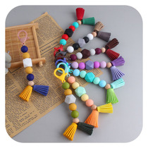 Creative DIY New Pint Lobster Button Flow Suhang Pendant Backpack Pendant Color Silicone Key Buttoned Pendant Bag Pendant Bag Pendant