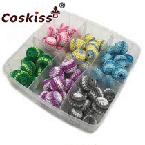 DIY Rough Crochet Bead Grinding Tooth Suit Baby Care Necklace Nipple Clip Bracelet Bracelet Accessories