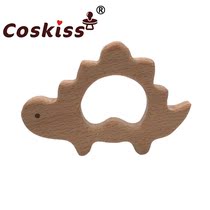 Baby beech grindle dinosaur appetites pacifier chain necklace childrens toys bite the tooth gum