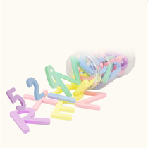 Coskiss baby tooth glue toy molars bite glue gear fixer 26 letters chewable