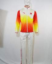 Anta Sponsorship Chinese Delegation National Team Unisex Cardigan Stand Collar Sports Casual Competition Award Wear Set