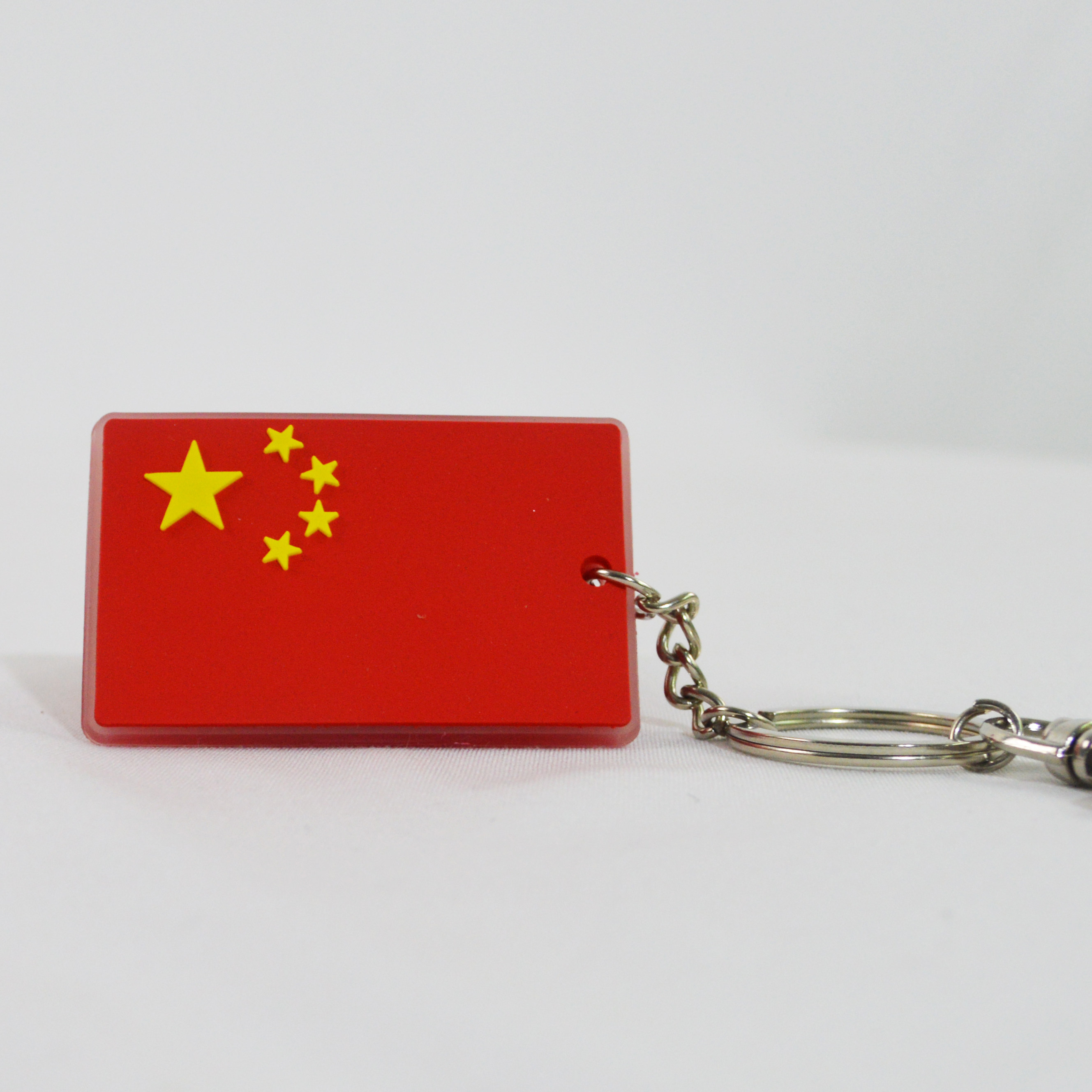 Chinese delegation National Team double-sided flag keychain shoulder bag pendant