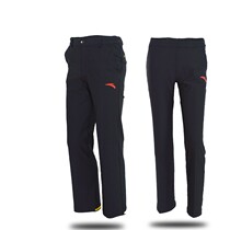 Anta sponsored the Chinese delegation national Team mens and womens winter cold warm ice competition sports mercerized velvet pants