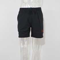 361 Degree Sponsorship Chinese Delegation National Team Red and Black Sports Shorts