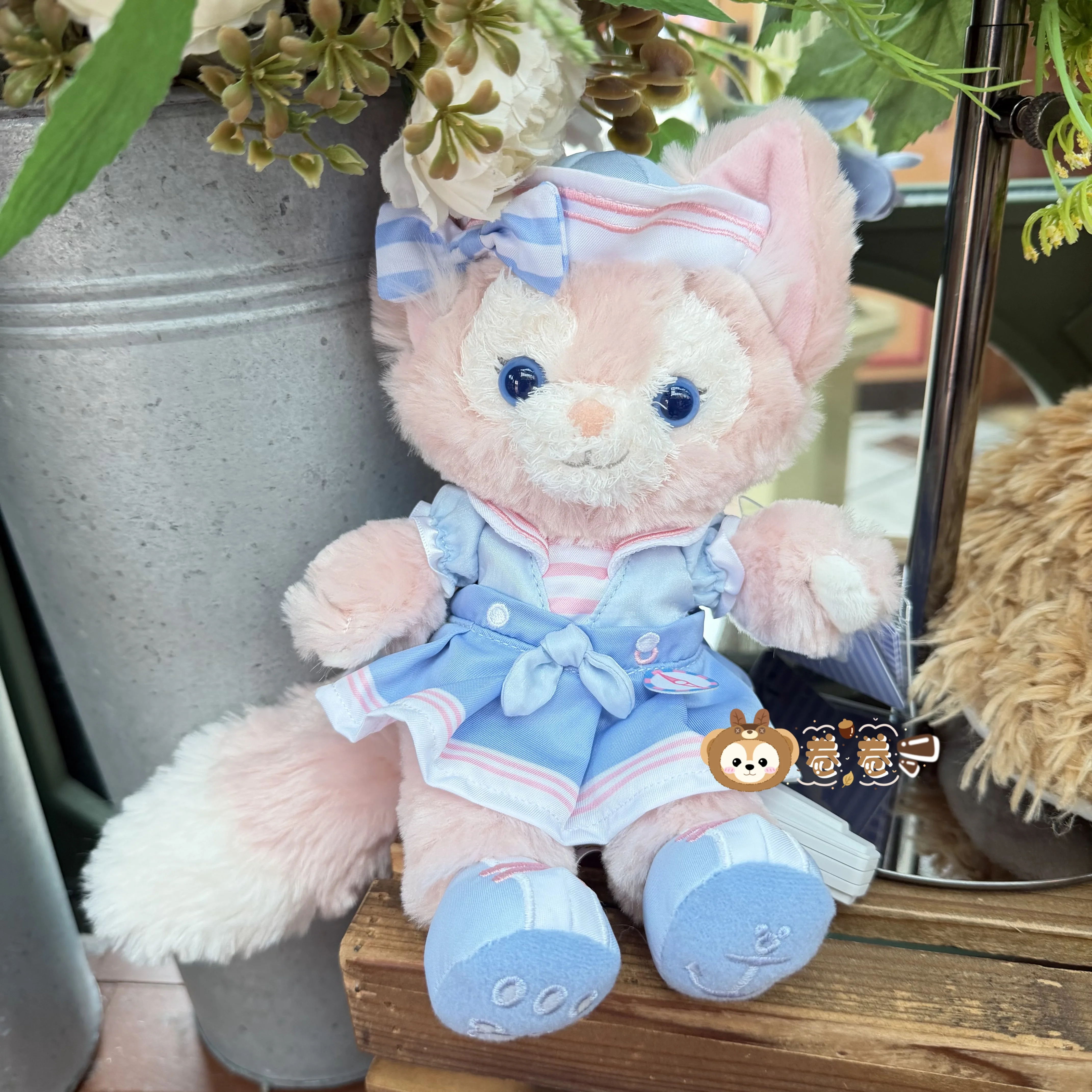 Гонконгский Disneyland Limited весенний набор отправляется Лина Белл Вафля Санта Подвеска плюшевая кукла Дюффи