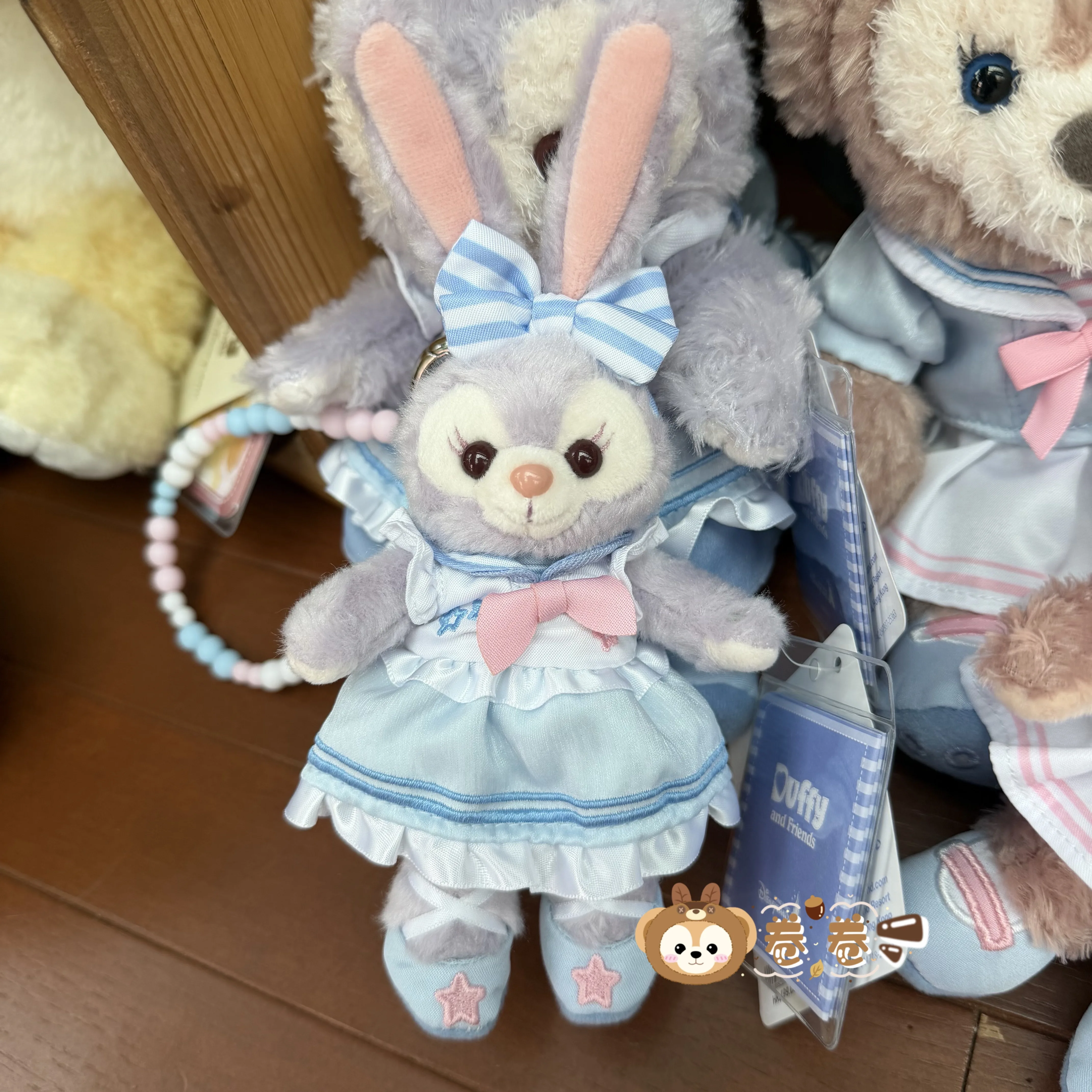 Гонконгский Disneyland Limited весенний набор отправляется Лина Белл Вафля Санта Подвеска плюшевая кукла Дюффи