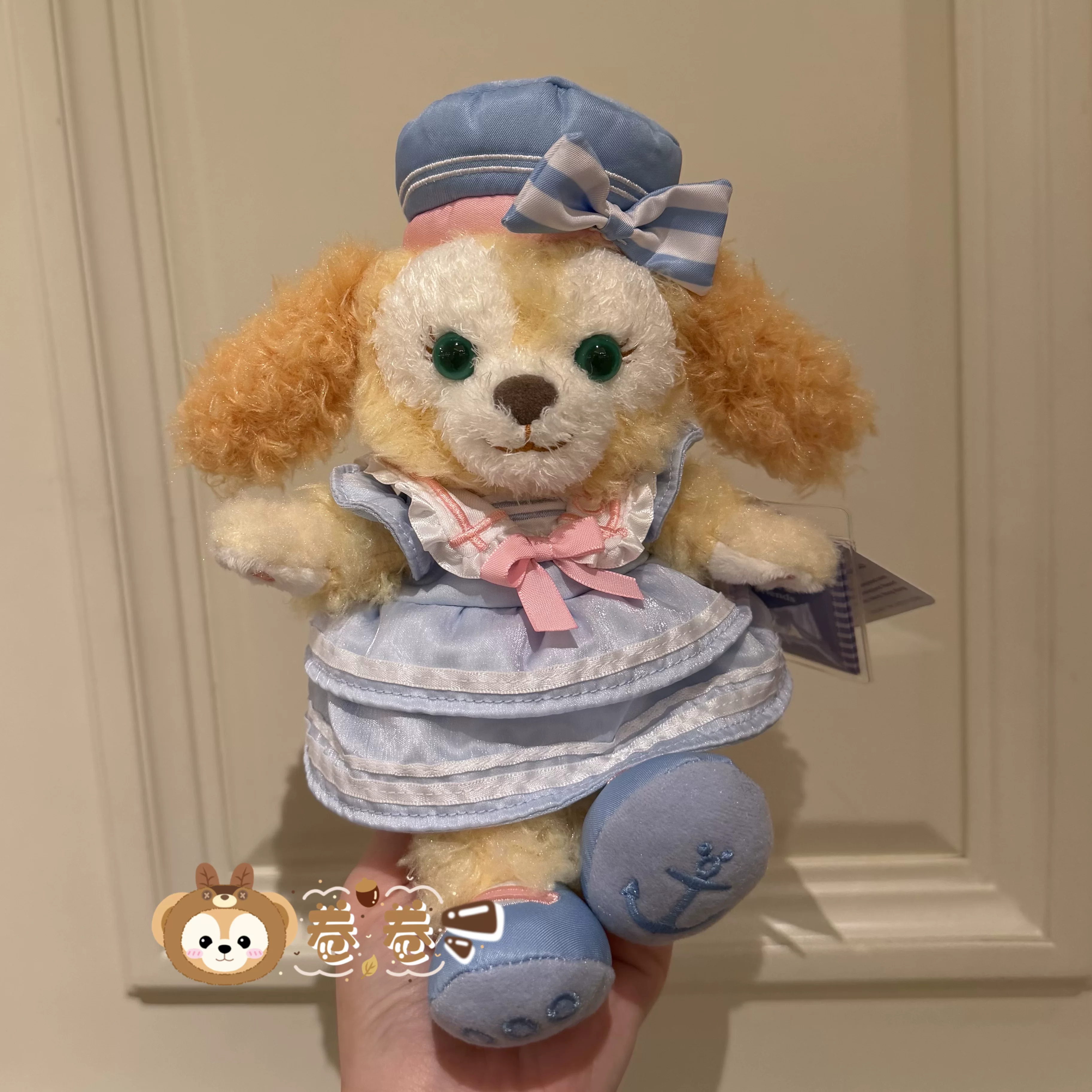 Гонконгский Disneyland Limited весенний набор отправляется Лина Белл Вафля Санта Подвеска плюшевая кукла Дюффи