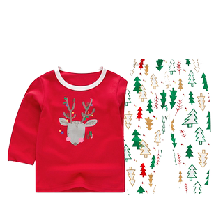 Children's underwear set pure cotton girls little girl autumn clothes