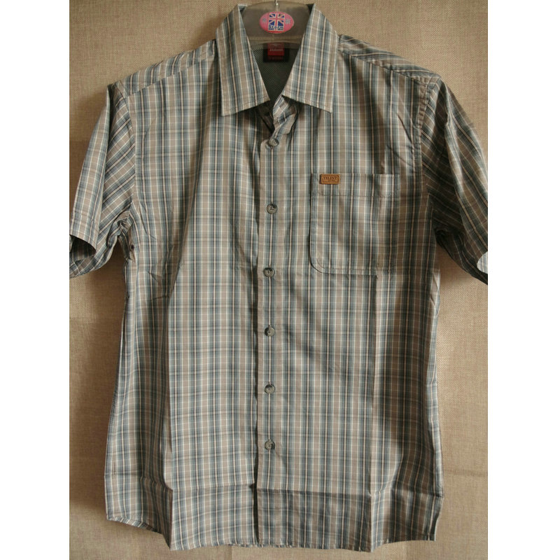 Summer Outdoor New Men Short Sleeve Shirt Cool Breakfast Cotton Men Sleepy Half-sleeved Shirt