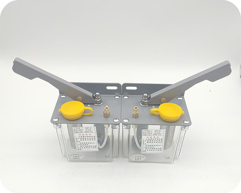 Hp-5 Left, Medium and Right Hand Pressure Pump Refueling Pot Cnc Lathe Grinder Machinery Manual Oil Filling Lubricator Slider Guide Rail