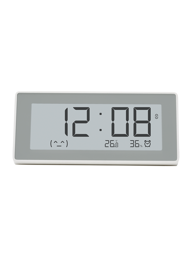 Second-By-Second Humidity Measurement Smart Clock Thermometer Hygrometer Timer Alarm Clock E-Ink Screen Calendar Humidity Monitor