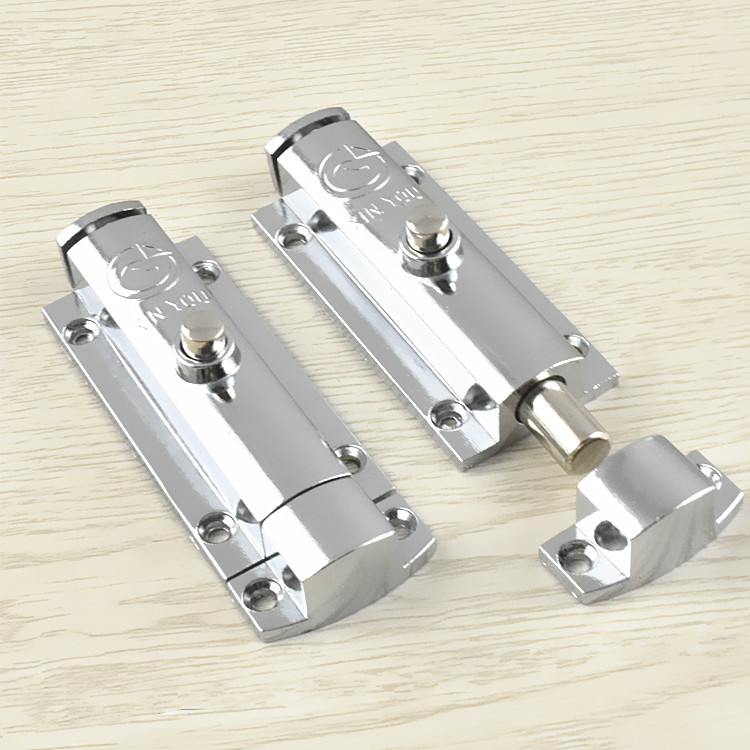 LS406 latch bounce latch button door and window latch zinc alloy metal door and window latch