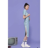 雯卿 Длинное элегантное сексуальное ципао, китайский стиль, облегающий крой, средней длины, городской стиль