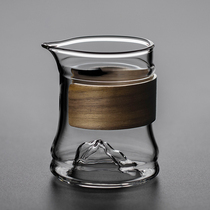Японский стиль ярмарочная чашка термостойкое стекло бытовой высококачественный утолщенный противообжигающий чай разделитель для морского чая мужская чашка даже чашка чайный набор для утечки
