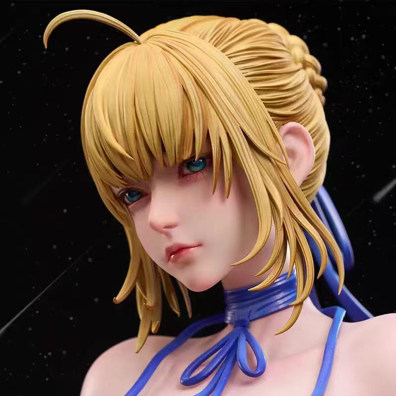 [First Release] Eds Swimwear Shiba King Saba Altria Girl Anime Trendy Toy Figure Model Ornament