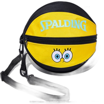 Japanese direct mail Spalding mens and womens ball bags SpongeBob SquarePants Eyes Basketball Bag SPALDING 49-00