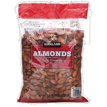 Korean direct mail Kirkland Kirkland original unsalted almonds 1 36kg*3 bags of whole-family nutritious dried fruit snacks