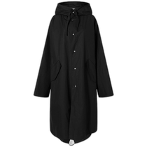 Hong Kong direct mail trendy luxury Jil Sander womens logo printed coat J04AH000