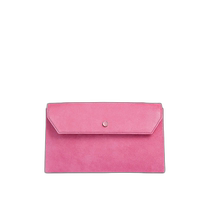 Hong Kong direct mail trendy luxury L K Bennett womens Dora suede clutch bag clutch bag