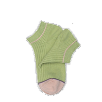 UM Tarramarra Boat Socks Green Comfortable Simple Versatile Casual Breathable Interface Socks Clothing