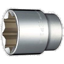 (日本直邮)TONE前田棘轮扳手1 2星型八角套筒12 7×32mm