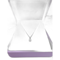 Korean direct mail GoldenDew] TimelessLove2C18K diamond pendant (211400377) - chain