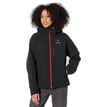 Hong Kong direct mail fashionable luxury Ororo womens Heated classic red jacket (Black Zipper)