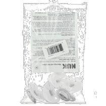 Hong Kongs straight-haired Nuk pacifier helps oral development health and soothes emotions is wear-resistant and helps to correct babies