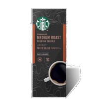 Korean direct mail STARBUCKS Starbucks instant medium roasted rich and aromatic coffee powder 1 1gx150