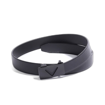 Korean direct mail Callaway elastic zigzag belt (C24292103-black) belt hat