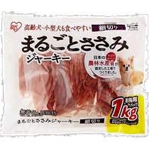 (Direct mail from Japan) Iris Dog Chicken Dried Teeth Cleaning Snacks Daily Home 1kg