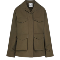 Hong Kong Direct Mail Luxury TOTÊME Womens Army Jacket in Cotton LDD67KAKWD