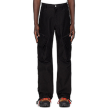 Hong Kong direct mail fashionable luxury Rhude mens black Corda Ski overalls RHPF24PA02320