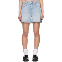 Hong Kong direct mail trendy luxury GANNI GANNI womens blue Heavy denim shorts J1521
