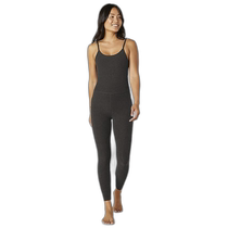 Hong Kong direct mail trendy luxury beyond yoga womens Uplevel space dye mid-length jumpsuit