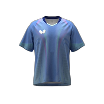 Korean direct mail butterfly sports fitness clothing table tennis butterfly jersey mens BFU2024SKYBLUE