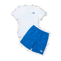Korea direct mail THE NORTH FACE KIDS childrens new 23-year casual and comfortable daily short-sleeved suit N