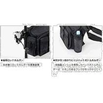 Japanese direct mail DAIWA Dayiwa navy blue fishing gear bag