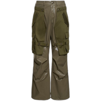 Hong Kong direct mail trendy luxury Andersson Bell mens Raptor layered cotton overalls