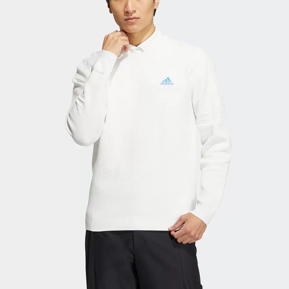 [Мужская толстовка adidas Made to be Remade Crewneck - белая]